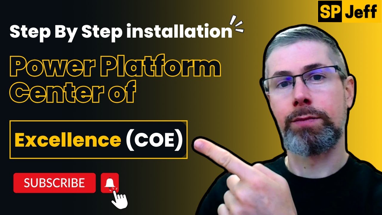 Power Platform Center Of Excellence (COE) step by step install