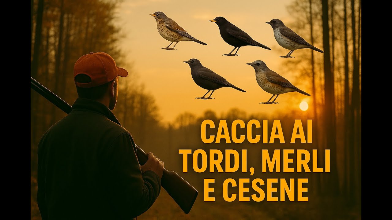 Caccia ai Tordi, Merli e Cesene | Thrush, Blackbird & Fieldfare Hunting