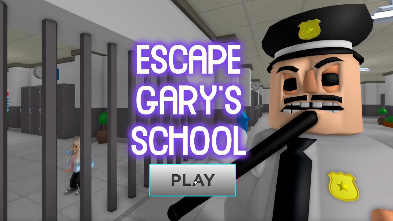 ESCAPE GARY'S SCHOOL! (Normal Mode) Roblox Obby Gameplay Walkthrough No Death [4K]