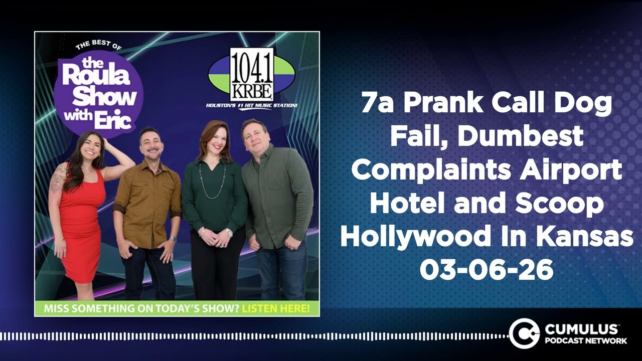 7a Prank Call Dog Fail, Dumbest Complaints Airport Hotel and Scoop Hollywood In Kansas 03-06-26...