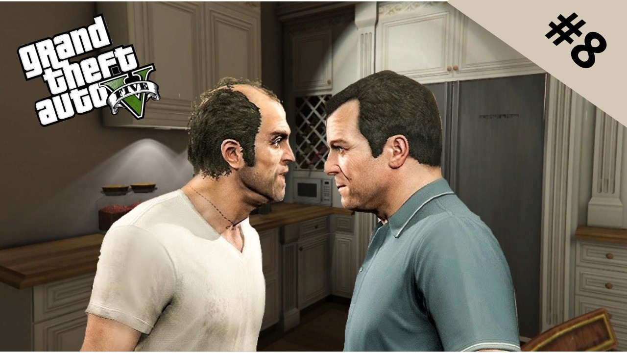 GTA V FABUŁA #8 - SPOTAKANIE PO LATACH!!!
