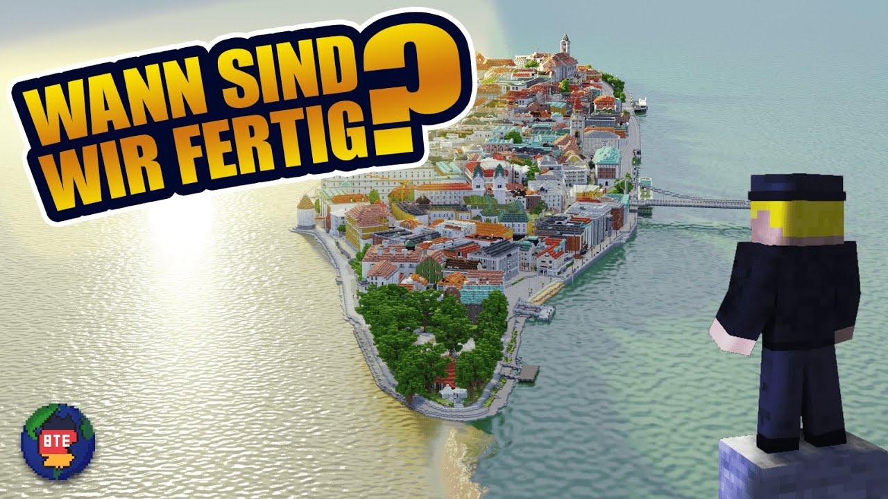 Ist es möglich, ganz Deutschland in Minecraft zu bauen?