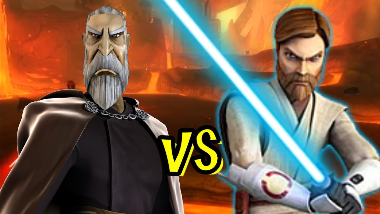 Lightsaber Duels - Count Dooku vs Obi Wan Kenobi