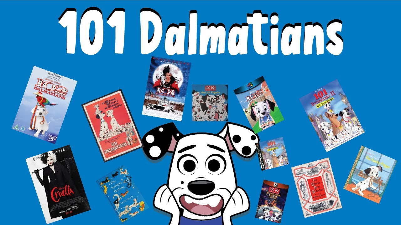 The complete 101 Dalmatians Canon history and family tree #101dalmatians 1961 -#101dalmatianstreet
