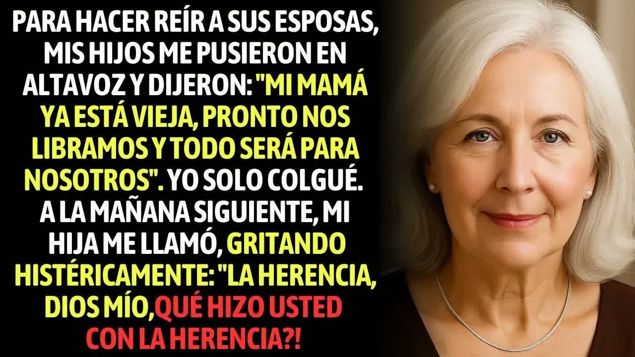 Mis Hijos Me Pusieron En Altavoz, Entonces Yo Silenciosamente Tomé Todo De Vuelta