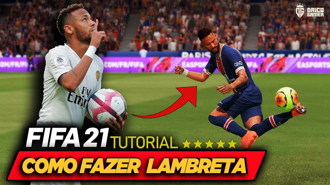 FIFA 21 TUTORIAL - COMO FAZER A LAMBRETA e CARRETILHA INVERTIDA (PS4, PS5, XBOX SERIES)