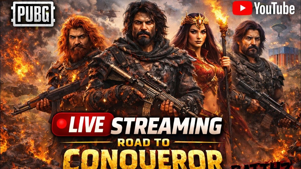 🔴 WATCH LIVE NOW:  🔴 [LIVE]    PUBG FIRST STREAM EVER | SOLO GAMEPLAY |