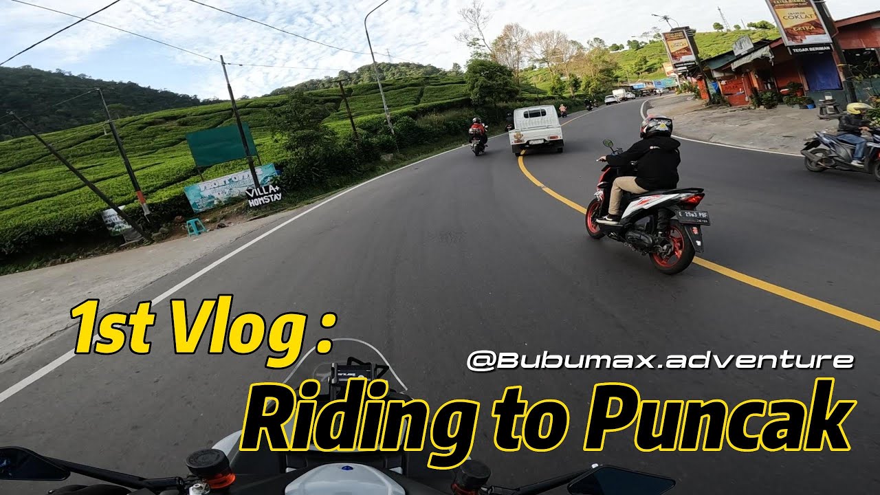 [MOTOVLOG] : RIDING PUNCAK via BUKIT PELANGI | IG : @BubuMax.Adventure