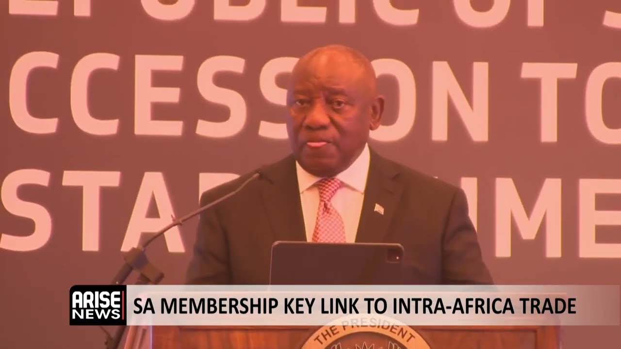 South Africa Membership Key Link To Intra-Africa Trade 