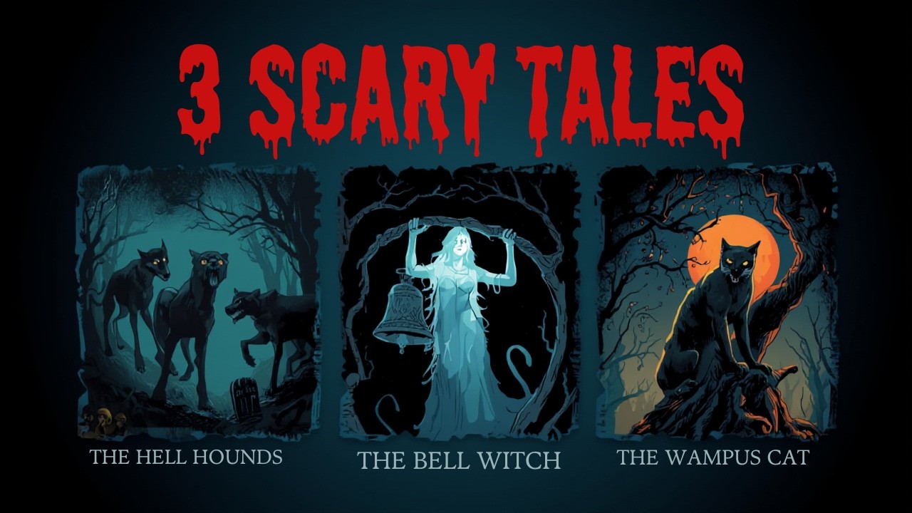 Hell Hounds, Bell Witch and The Wampus Cat