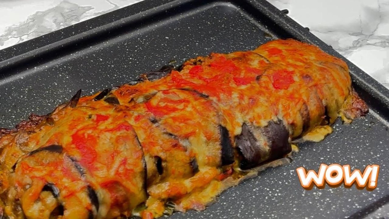 A DELICIOUS EGGPLANT ROLL!!