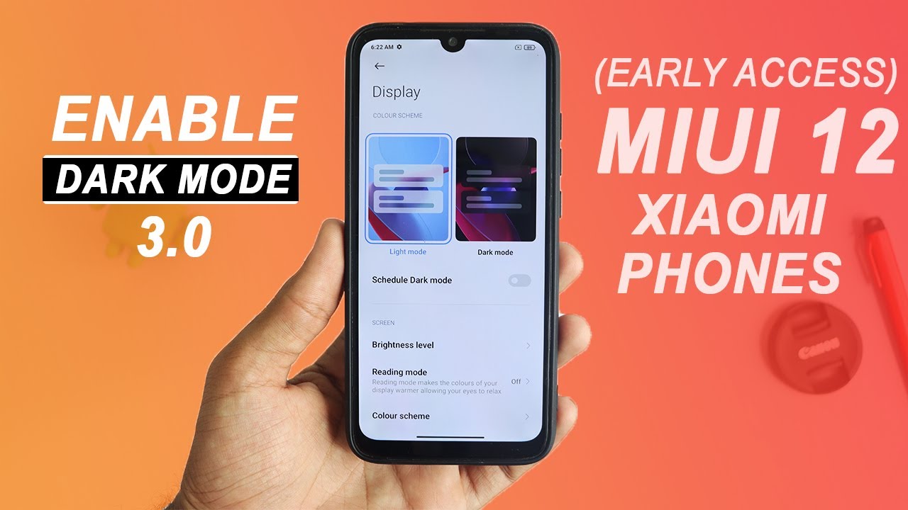 ENABLE DARK MODE 3.0 ON ANY XIAOMI PHONE | MIUI 12 EARLY ACCESS FEATURES