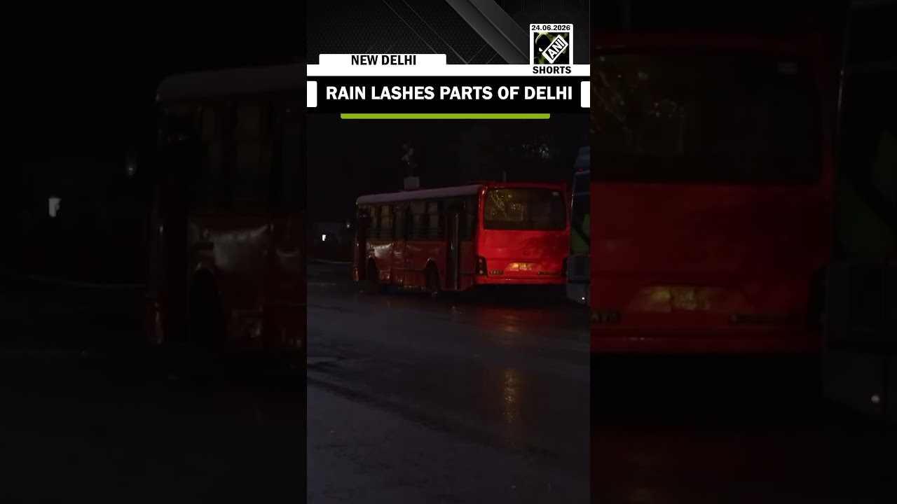 Delhi witness&rsquo;s rainfall across several areas, bringing relief from weather conditions