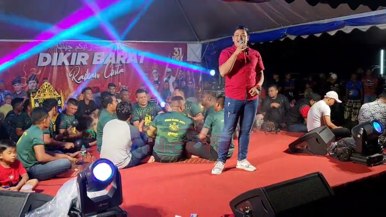 Megat Hakim Nyanyi Lagu Licin Supo Belut Versi Bano Di Majlis Dikir Raikan Cinta Beris Kubur Besar