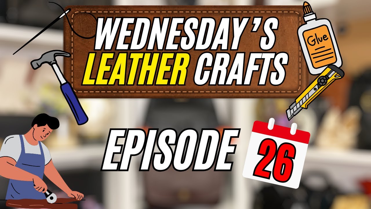 Scottilicious McFabulous is live! Wednesday’s Leather Crafts! 🖤