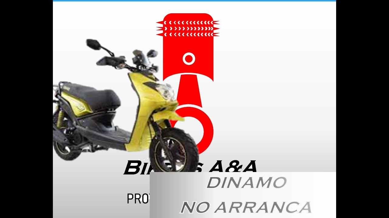 SCOOTER DINAMO 150cc NO ENCIENDE // BIKERS A&A