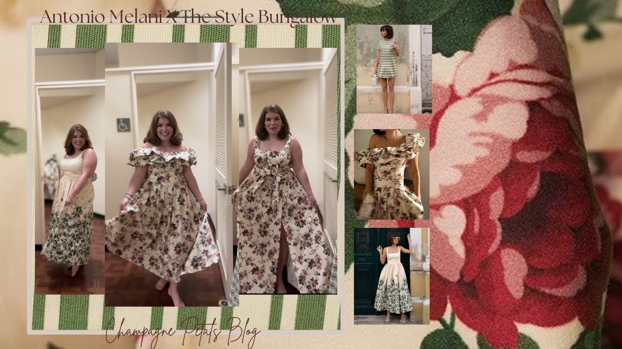 Dillards: Antonio Melani X The Style Bungalow | MID SIZE GAL | FLORAL | FASHION INSPIRATION