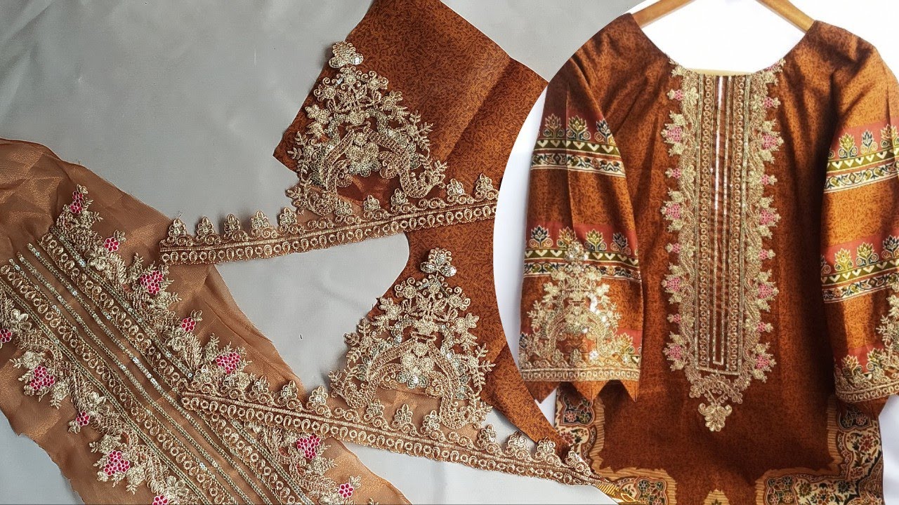 how to attach Embroidery patch beautifuly at home