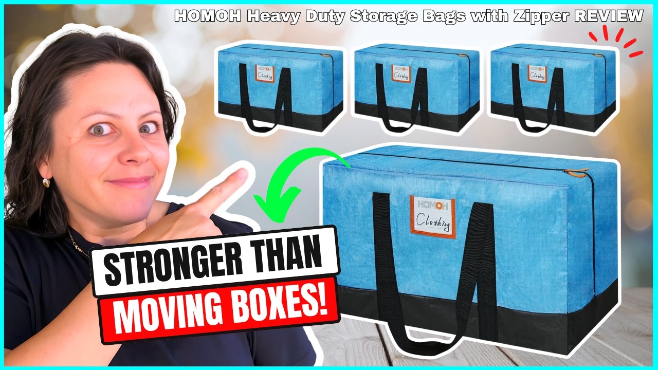 HOMOH Heavy Duty Storage Bags Review: Top Features!