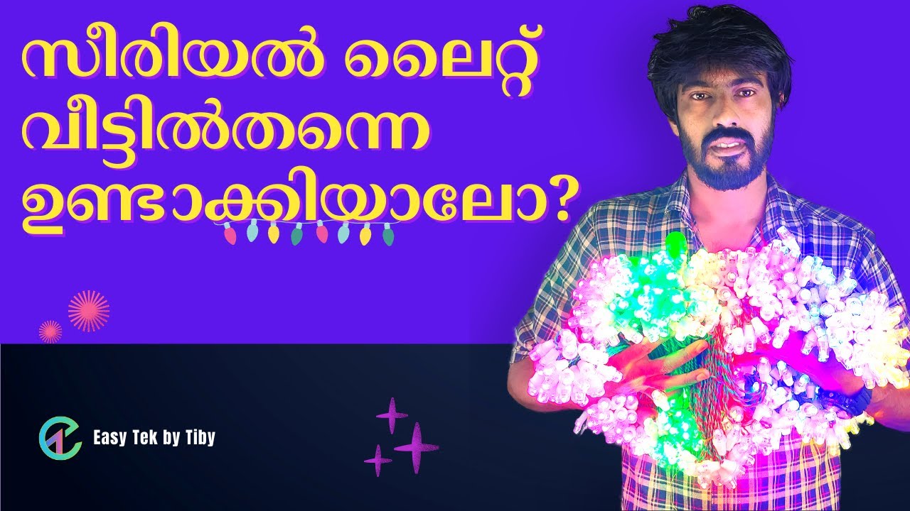 Make Simple LED Serial Lights at Home ✨ Elimination Lights 🌟