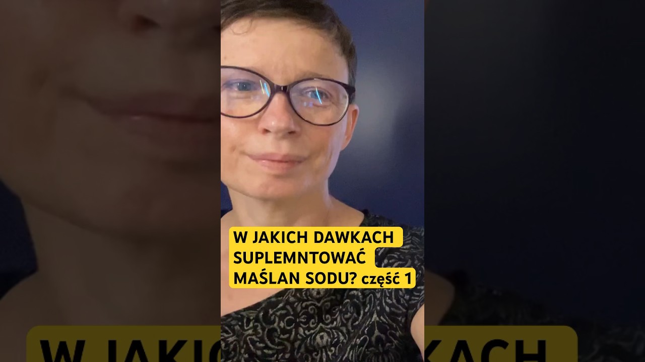 W jakich dawkach suplementować maślan sodu? #maślan #suplementy #zdrowie
