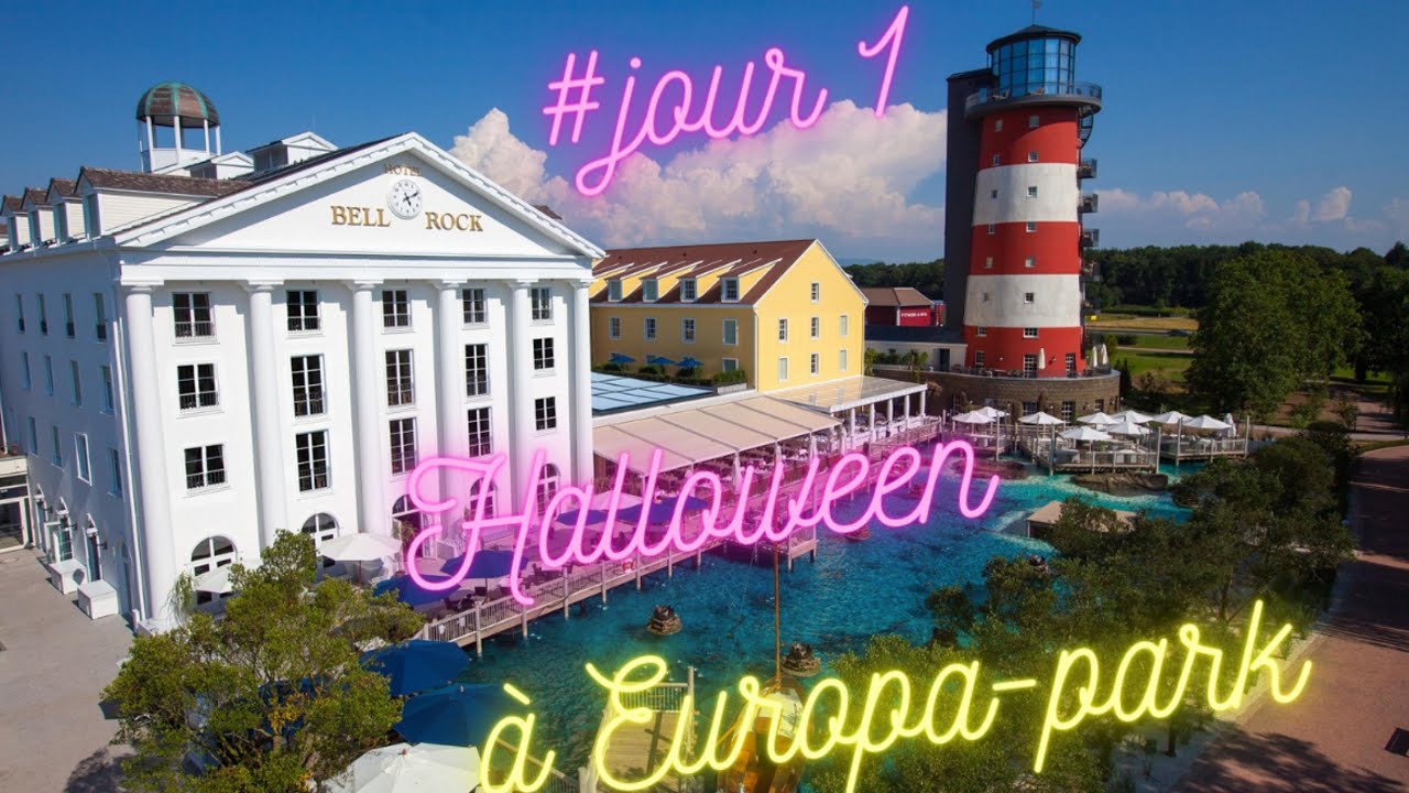 Vlog Europa-park Halloween #jour1 au Bell Rock hôtel