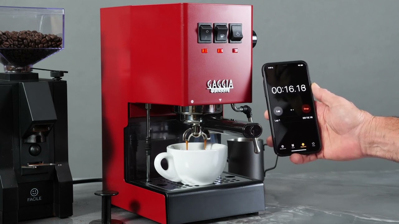 Gaggia Classic Evo Pro Quick Start