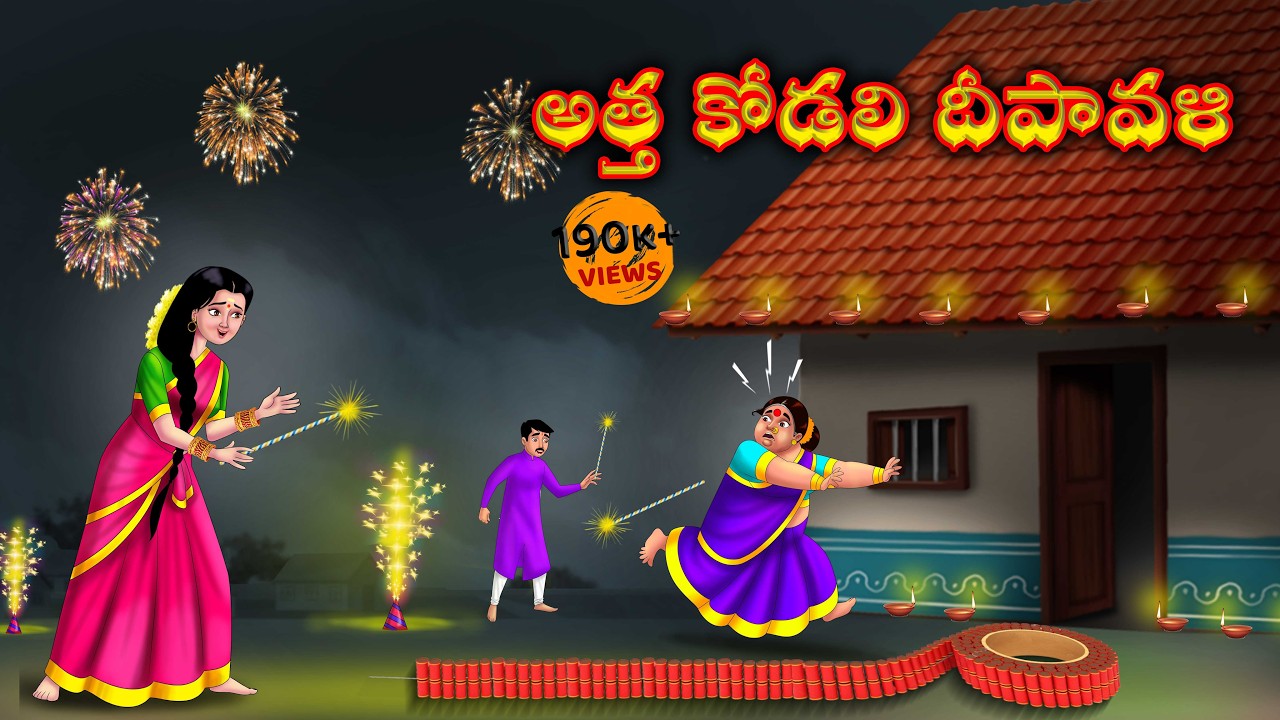 అత్త కోడలి దీపావళి Atha kodalu Stories in telugu | Telugu moral stories | Anamika telugu stories