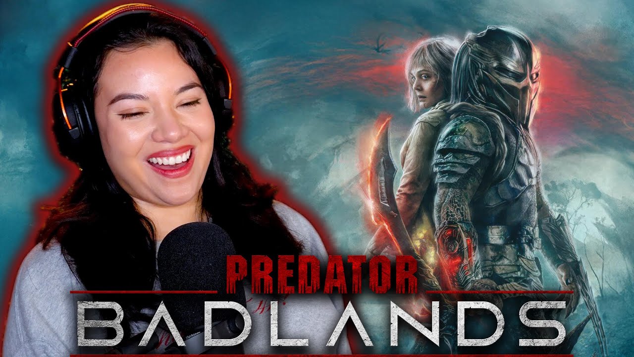 ACTRESS REACTS to PREDATOR: BADLANDS (2025) *FIRST TIME WATCHING*