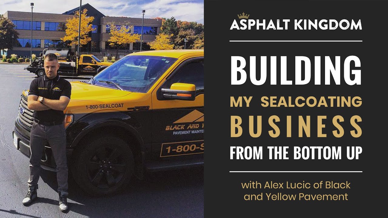 HOW I BUILT MY MILLION+ $ ASPHALT SEALCOATING BUSINESS
