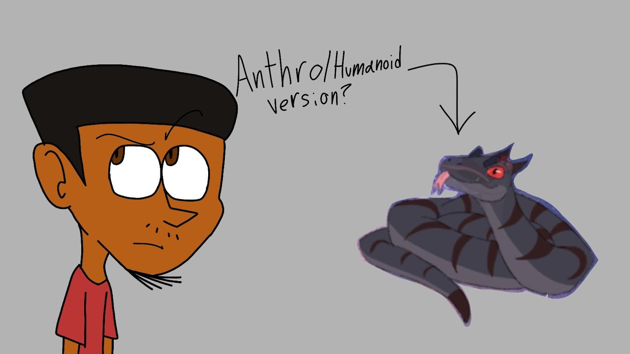 How Should an Anthropomorphic Snake look? // A Furry Theory