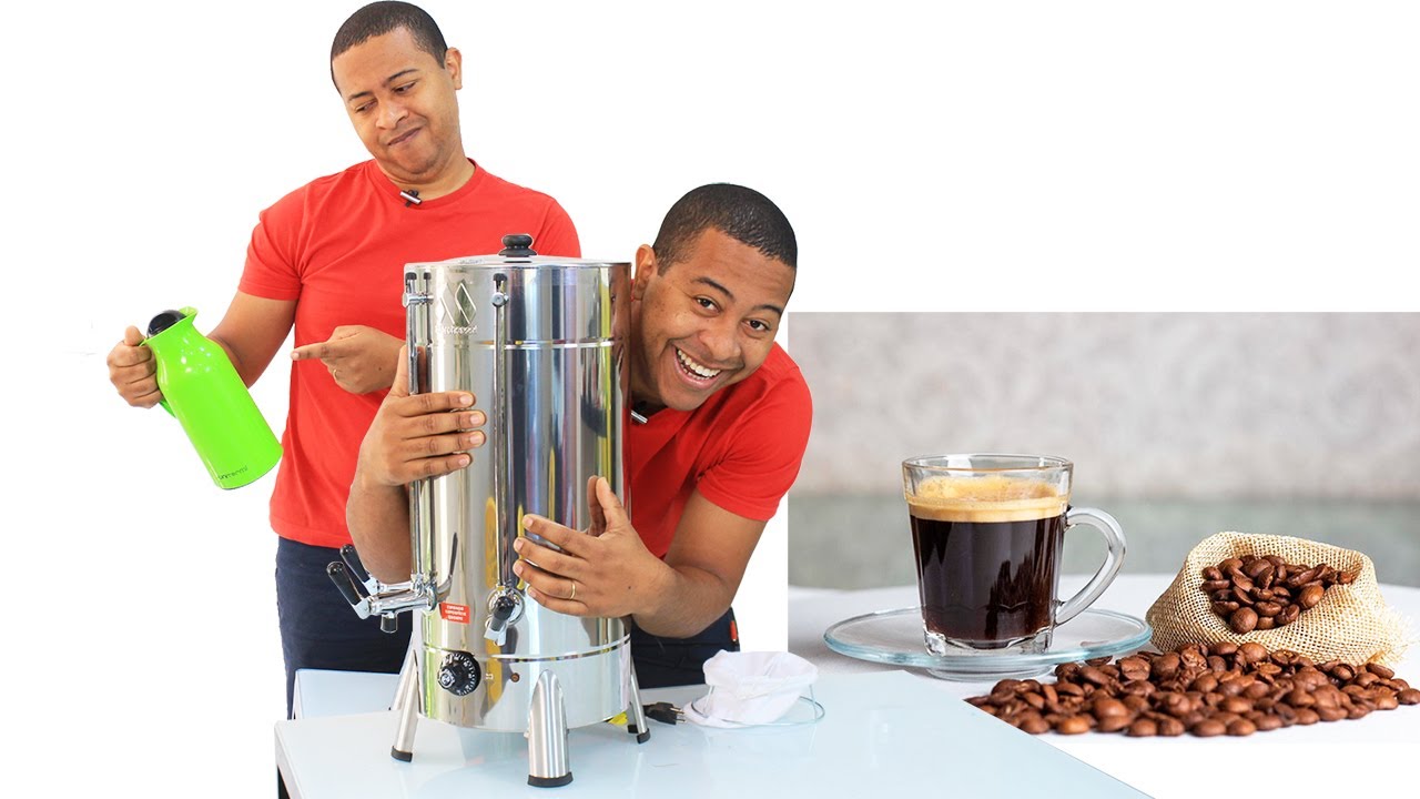 Café Fresco o dia TODO e QUENTE | 6 litros de café Coado