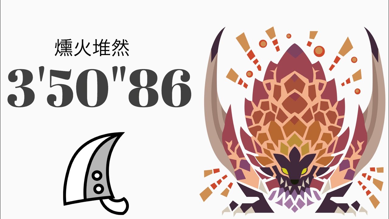 MHWI 紅蓮滾るバゼルギウス 大剣ソロ 3'50