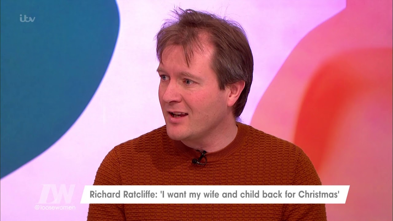 Richard Ratcliffe Will Not Stop Campaigning for His Wife | Loose Women