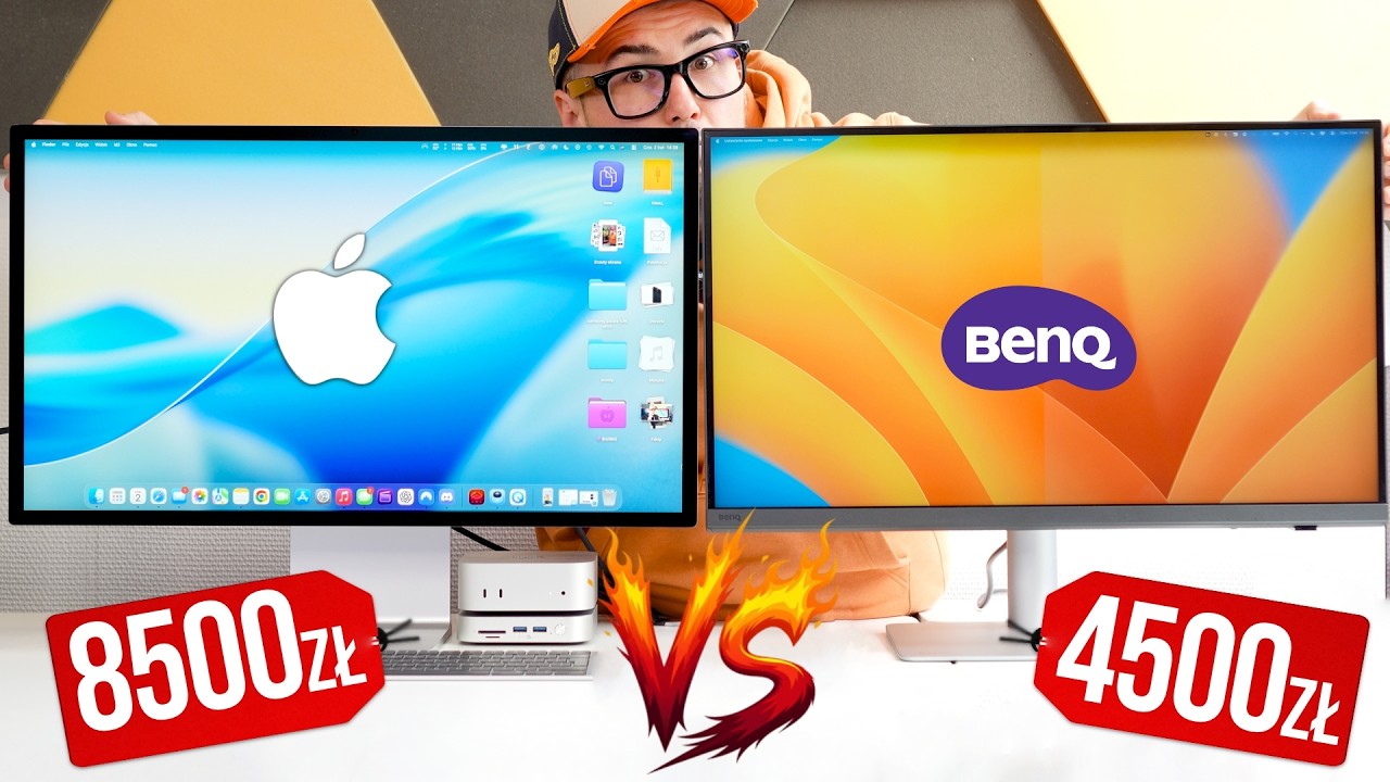 Monitor BENQ za 4500zł vs Apple Studio Display za 8500zł 🤯 Obejrzyj Aby NIE PRZEPŁACIĆ ❌