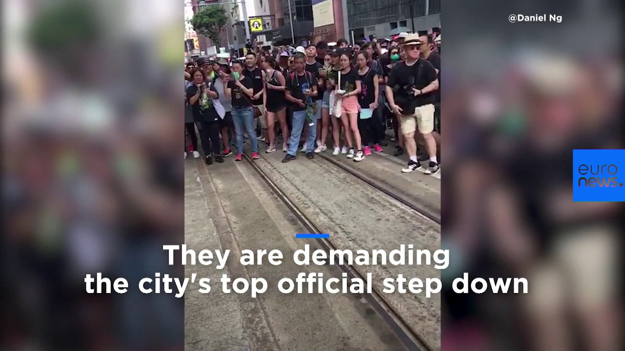 Watch: Hong Kong protesters sing Les Miserables' 'Do you hear the people sing?'
