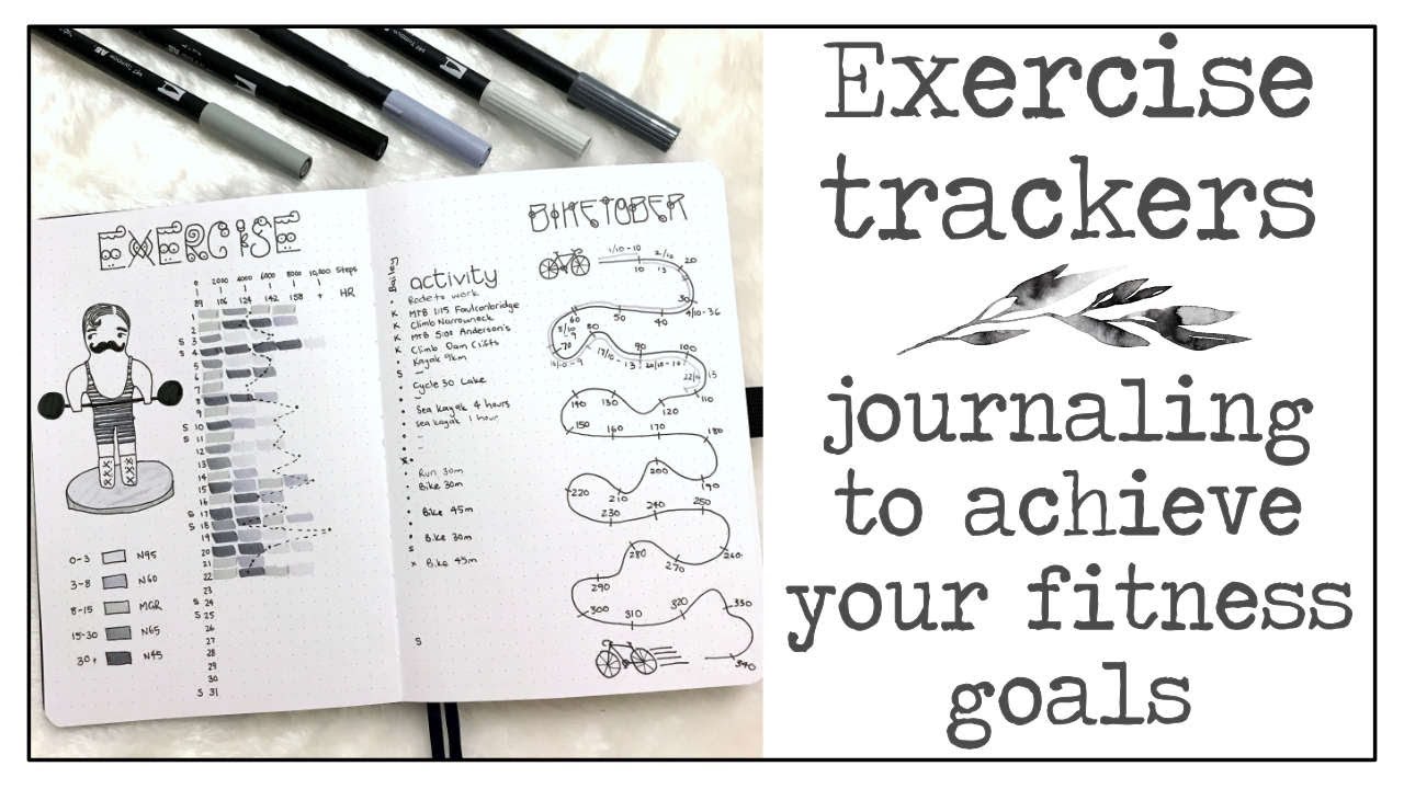 Using exercise trackers in your journal to achieve fitness goals