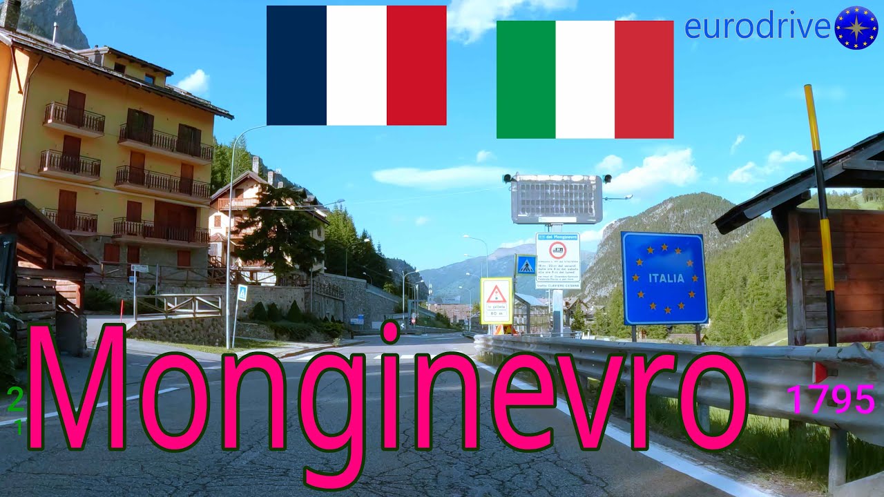 De la France à l'Italie 🇫🇷 🇪🇺 🇮🇹 Col de Montgenèvre