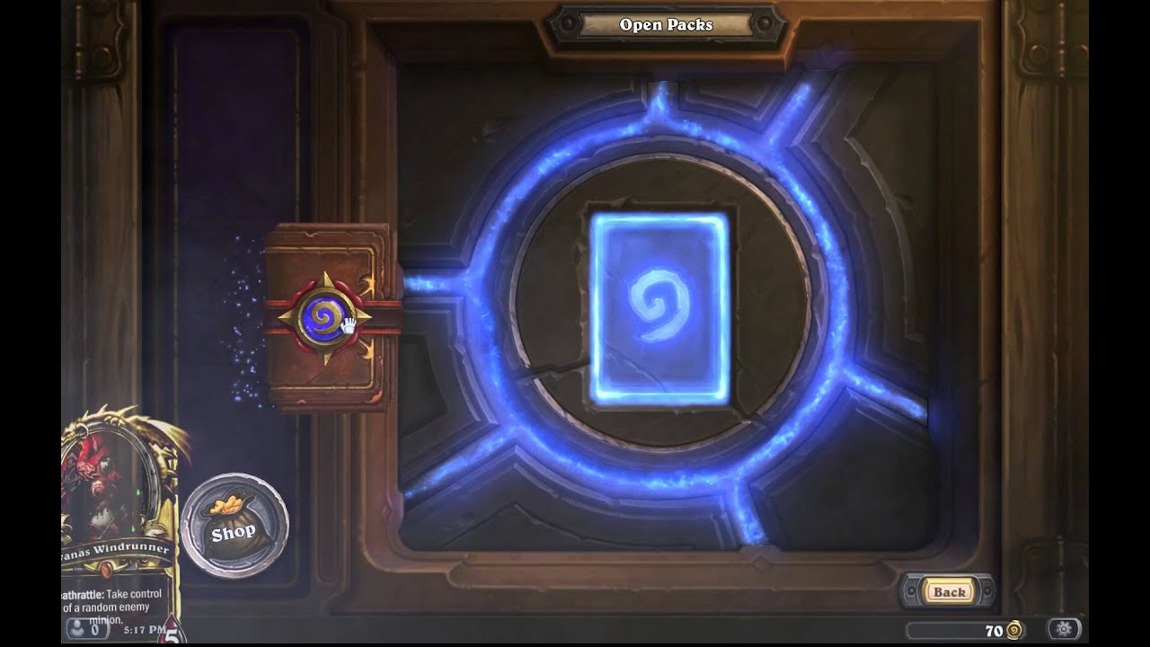 How it feels to open packs: Hearthstone