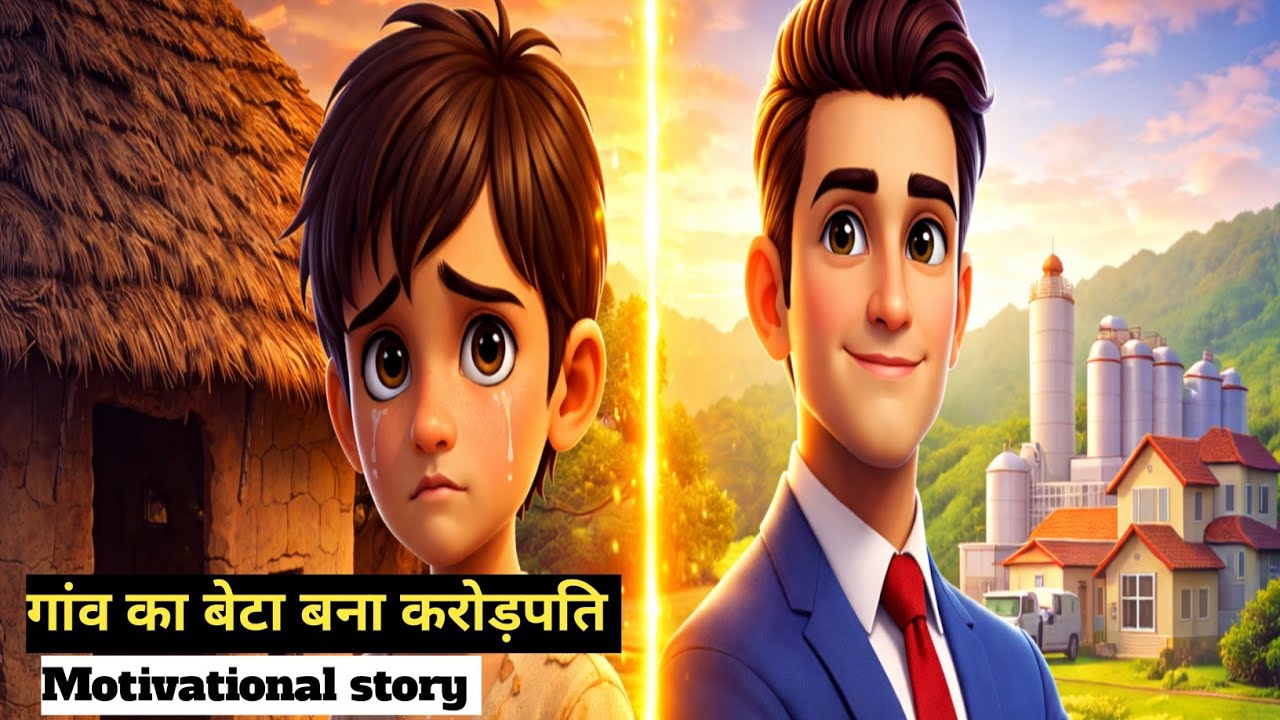 विदेश से लौटा बेटा बना गाँव का हीरो 😱 | संघर्ष से सफलता की कहानी”||“गाँव का बेटा बना करोड़पति!”#long