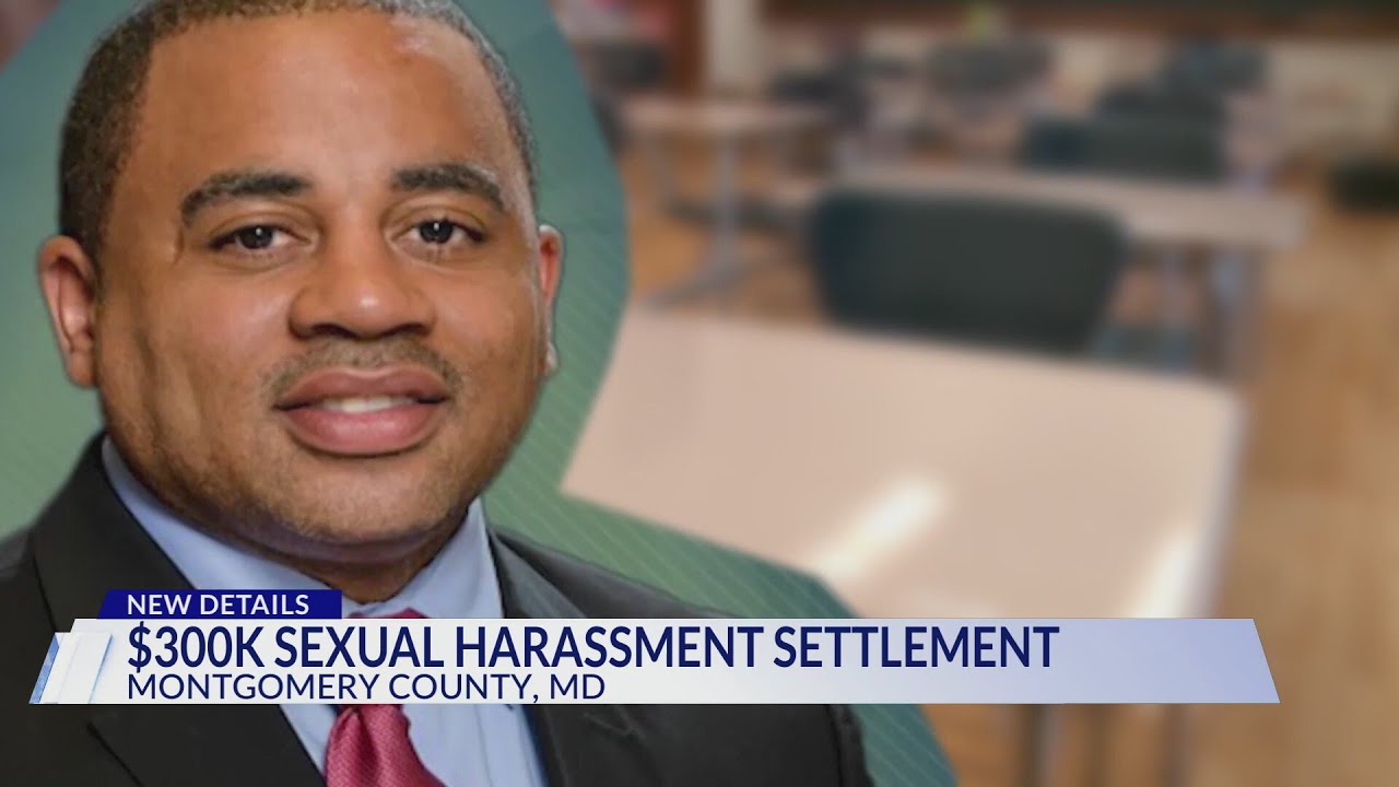 $300K settlement reached with Montgomery County Public Schools, former principal over sexual harassm