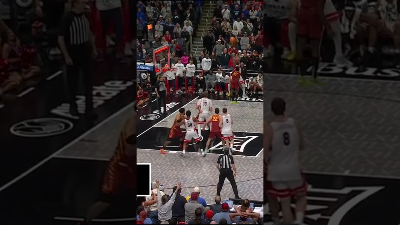 Бросок Джейдена Брэдли на последних секундах приносит победу Аризоне (📍 @allstate)