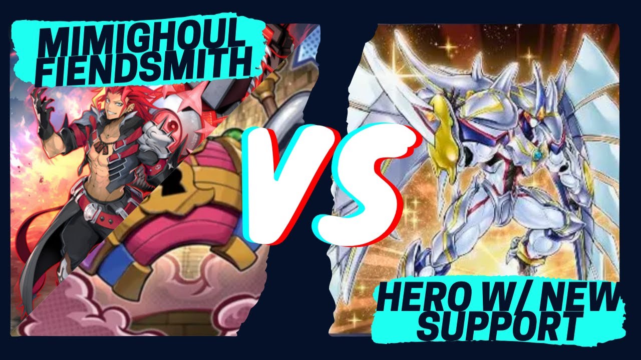 Mimighoul VS HEROs W/ New Support -YGO Omega