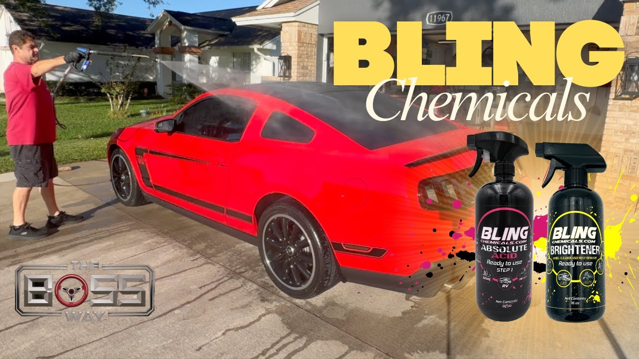 MUSTANG BOSS 302 | BLING CHEMICALS: ПЕРВЫЕ ВПЕЧАТЛЕНИЯ