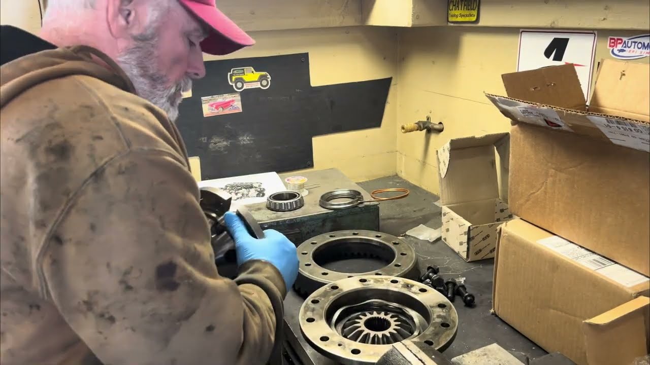 Broken 14 bolt on Pritchett Canyon.