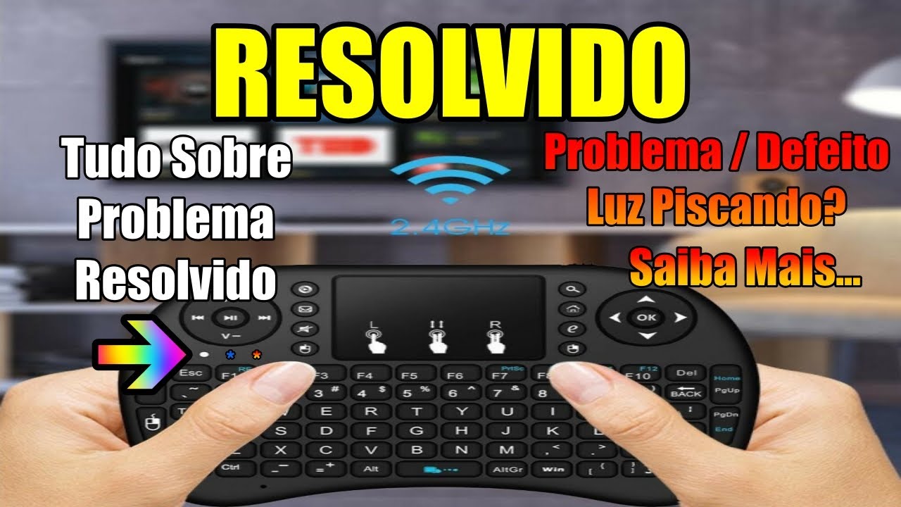 RESOLVIDO problema do Míni Teclado / Luz Laranja Piscando?? Guia definitivo