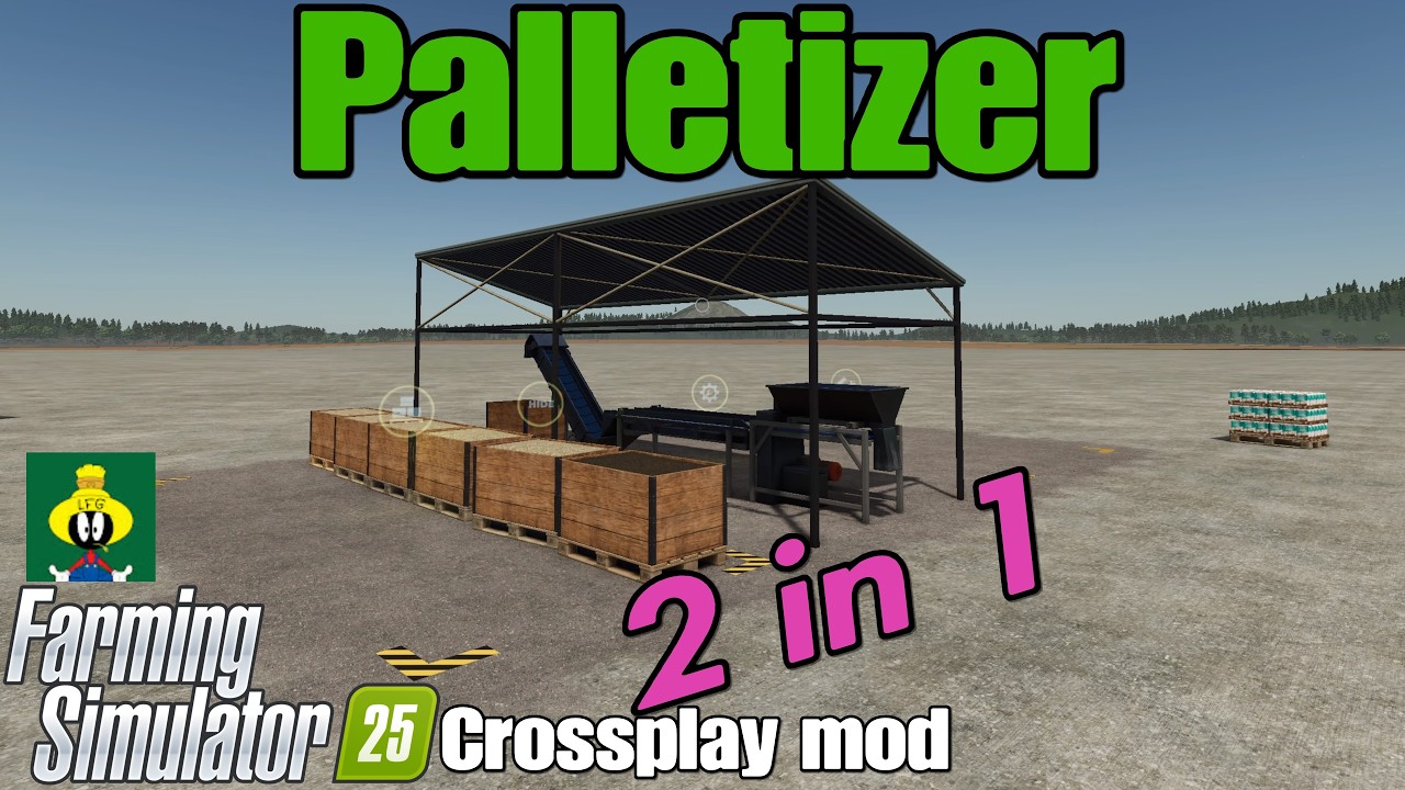 Мод для кроссплатформенной игры Palletizer / FS25