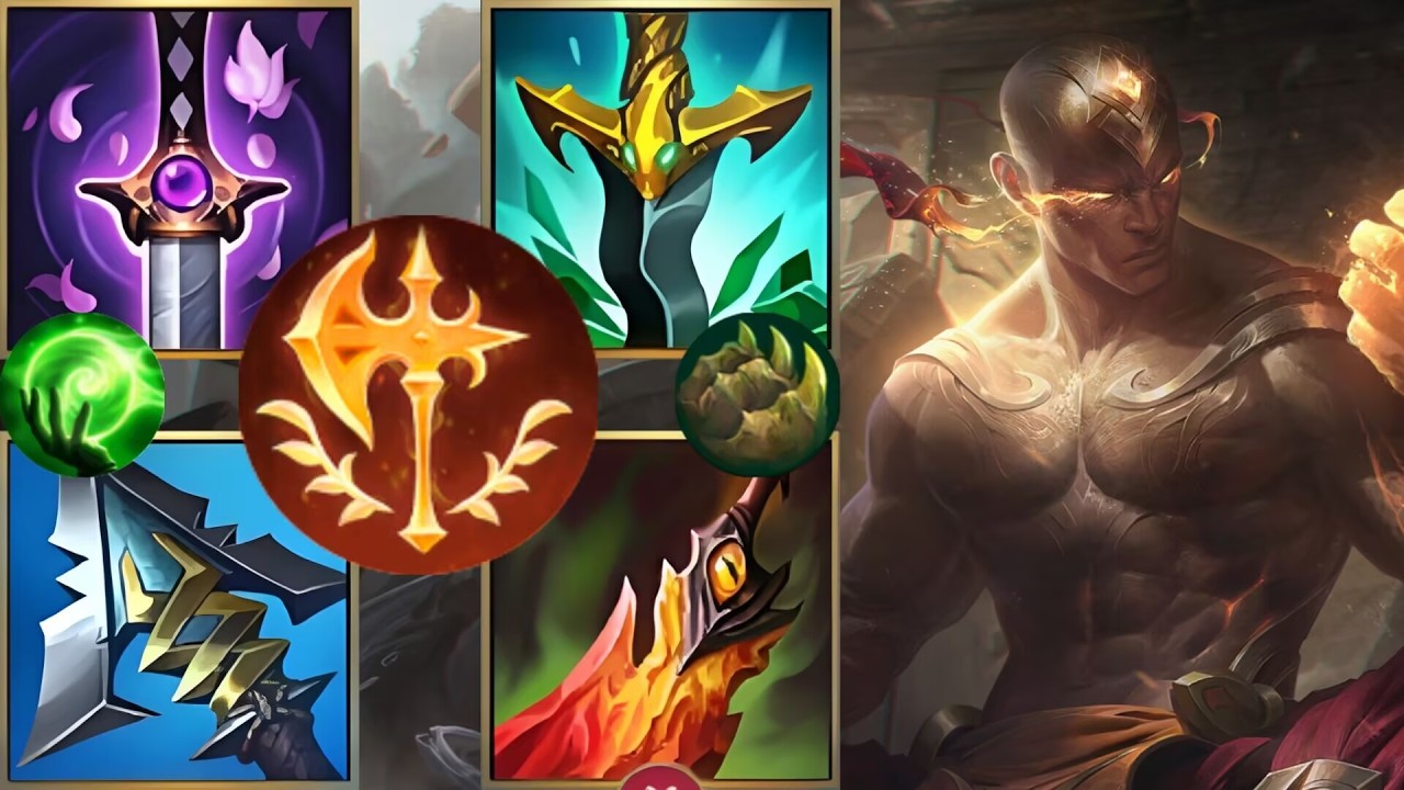 【LOL 手遊榜單大神】國服盲僧絕活哥（Wild Rift Lee Sin）出裝符文推薦，教你上分技巧刷野抓人思路技巧