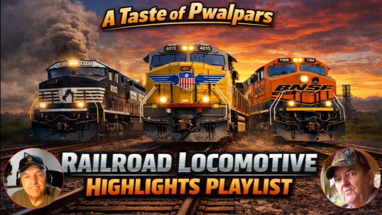 A Taste of Pwalpars Railroad Locomotive Highlights Playlist