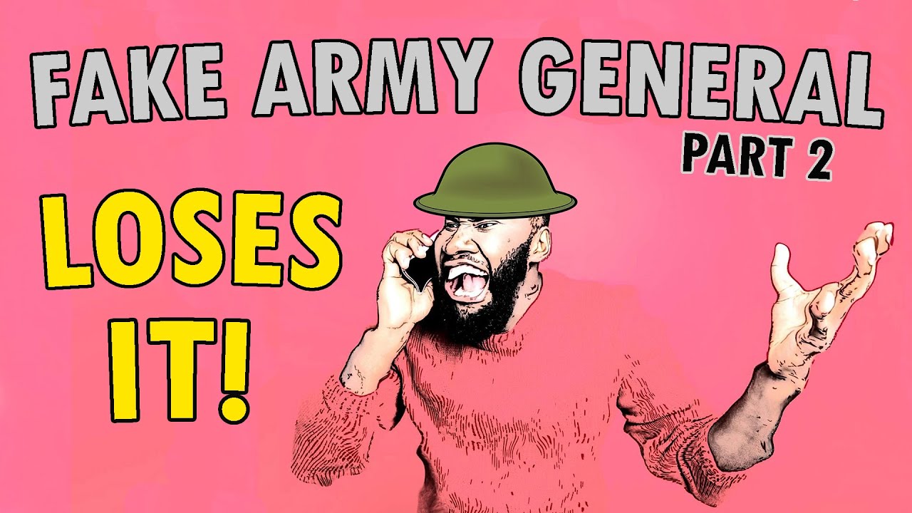 FAKE ARMY GENERAL SCAMMER EXPOSED!  Part 2